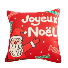 "Christmas Pillow Cover for Home Sofa Cushions"