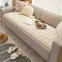 Thickened Plush Sofa Cushion for Home Use