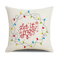 Home Christmas Sofa Cushion Seat Cover Series