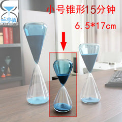 Colorful Glass Hourglass Decorative Home Gift