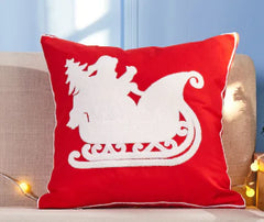 New Christmas Embroidery Pillowcase for Home Decor