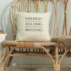 Minimalist Geometric Square Cushion Cover for Home