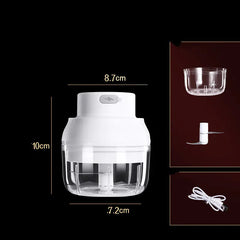 Mini Electric Garlic Masher for Home Cooking