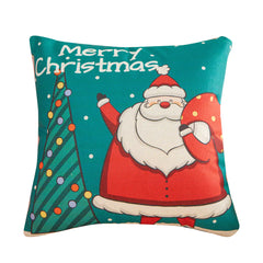 "Christmas Pillow Cover for Home Sofa Cushions"