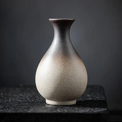 Mini Japanese Ceramic Vase for Home Decoration