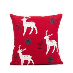 New Christmas Embroidery Pillowcase for Home Decor