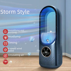 Tower Fan with Mist Function for Home Use