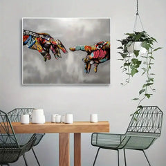 Canvas Graffiti Wall Art - Modern Home Decoration