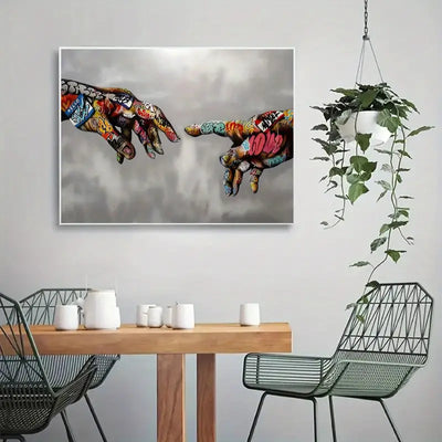 Canvas Graffiti Wall Art - Modern Home Decoration