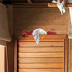 Funny Resting Rooster Garden Ornament for Home Decor