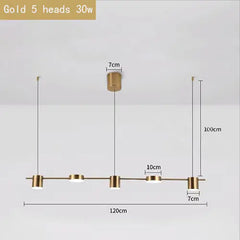 Modern Nordic LED Chandeliers for Home and Restaurant