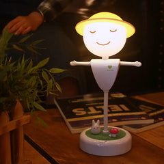 LED USB Charging Scarecrow Night Light for Home