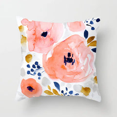 Fashionable Floral Pillowcase for Home and Office
