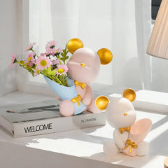 Creative Mini Bear Ornament for Cute Home Decor