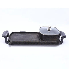 Multifunctional Grill Pan with Stone Hot Pot Appliance