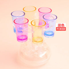 Transparent Wine Decanter Set with 6 Glasses