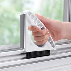 Triangular Window Groove Cleaning Brush for Home Use