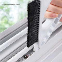 Triangular Window Groove Cleaning Brush for Home Use