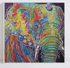 Diamond Painting Elephant - Unique Shape Home Decor