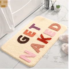 New Letter Bathroom Floor Mat for Home Use