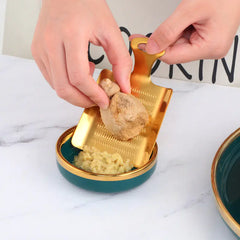 Stainless Steel Manual Ginger Grater for Home Kitchen