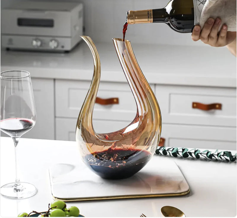 U-Shaped Wine Dispenser