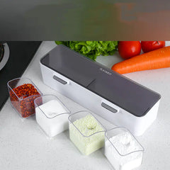 Wall-Mounted Spice Box Set for Home Use