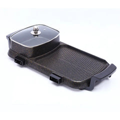 Multifunctional Grill Pan with Stone Hot Pot Appliance